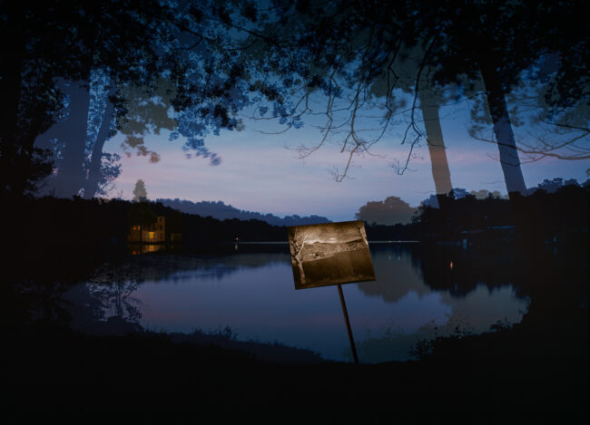 Anett Stuth Fotografie | STILLE WASSER | 2007 | Aus der Serie: „Raum-Zeit-Bild“ / From the series „Space–Time–Image“ | c-print, Diasec,